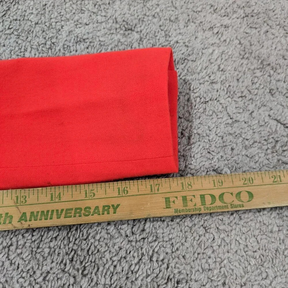 J.Crew Regent Wool Blazer Vibrant Red Orange Size 0 - Picture 5 of 10